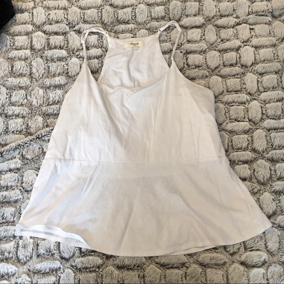 Madewell Tops - Adorable Madewell Peplum Tank